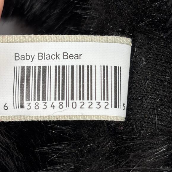 Folkmanis Baby Black Bear Hand Puppet Plush 9 Inch Full Body Small Realistic - Picture 9 of 11